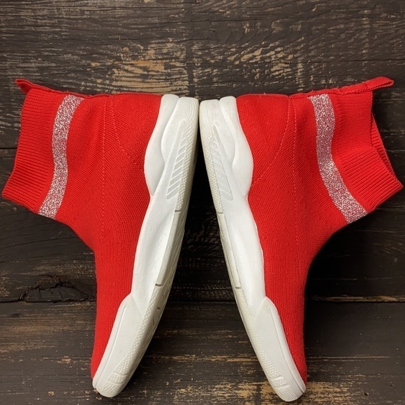 Chiara Ferragni Red Sock Sneakers Size 36 - Picture 3 of 8